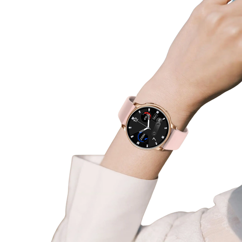 Smartwatch Y33 - Monitoramento de Saúde/Ciclo Menstrual Relógio Digital  Design Elegante