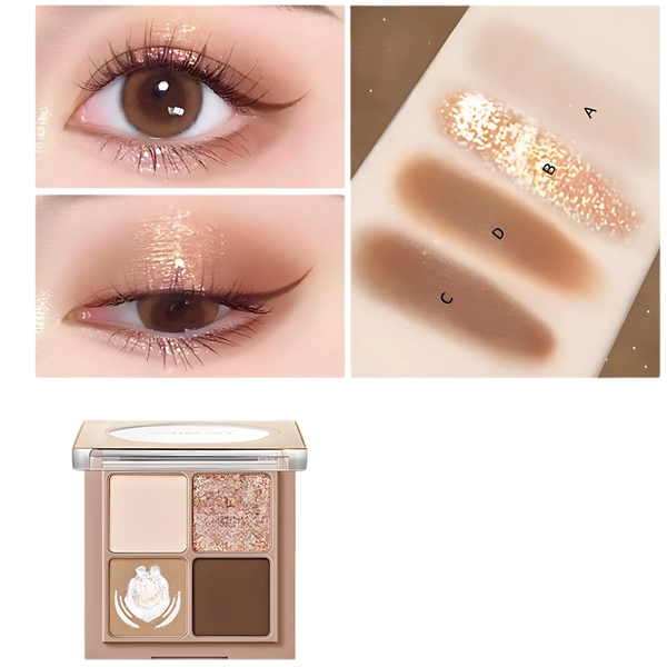 Paleta de Sombras Multifuncional - Realce Sua Beleza com Sofisticação e Versatilidade