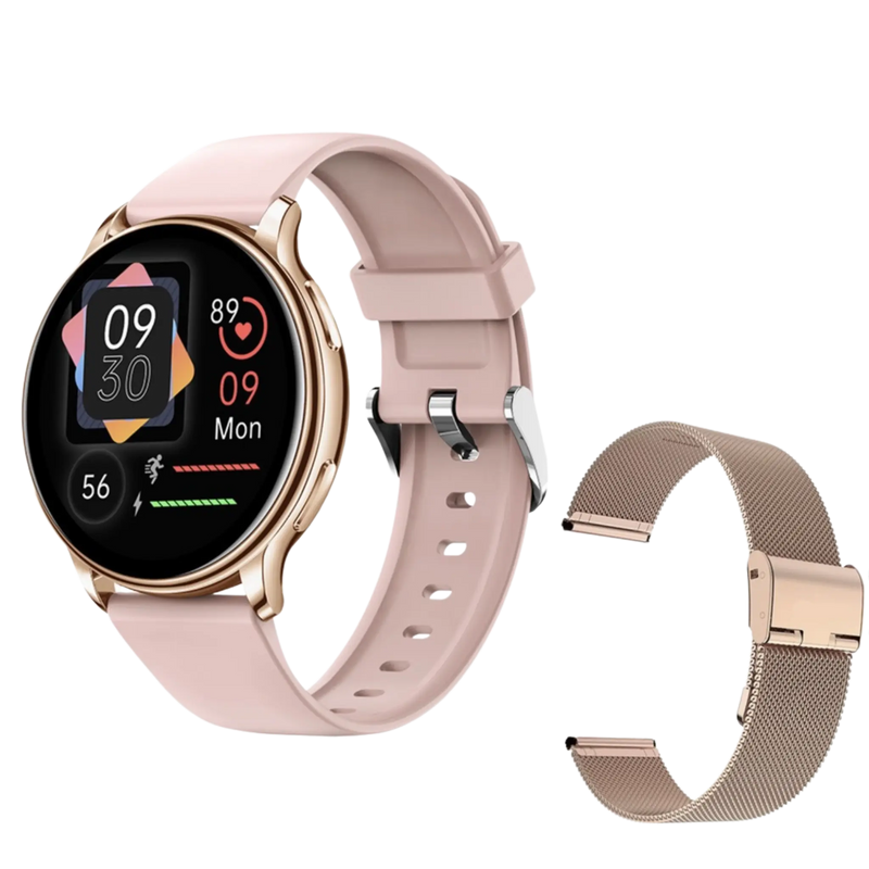 Smartwatch Y33 - Monitoramento de Saúde/Ciclo Menstrual Relógio Digital  Design Elegante